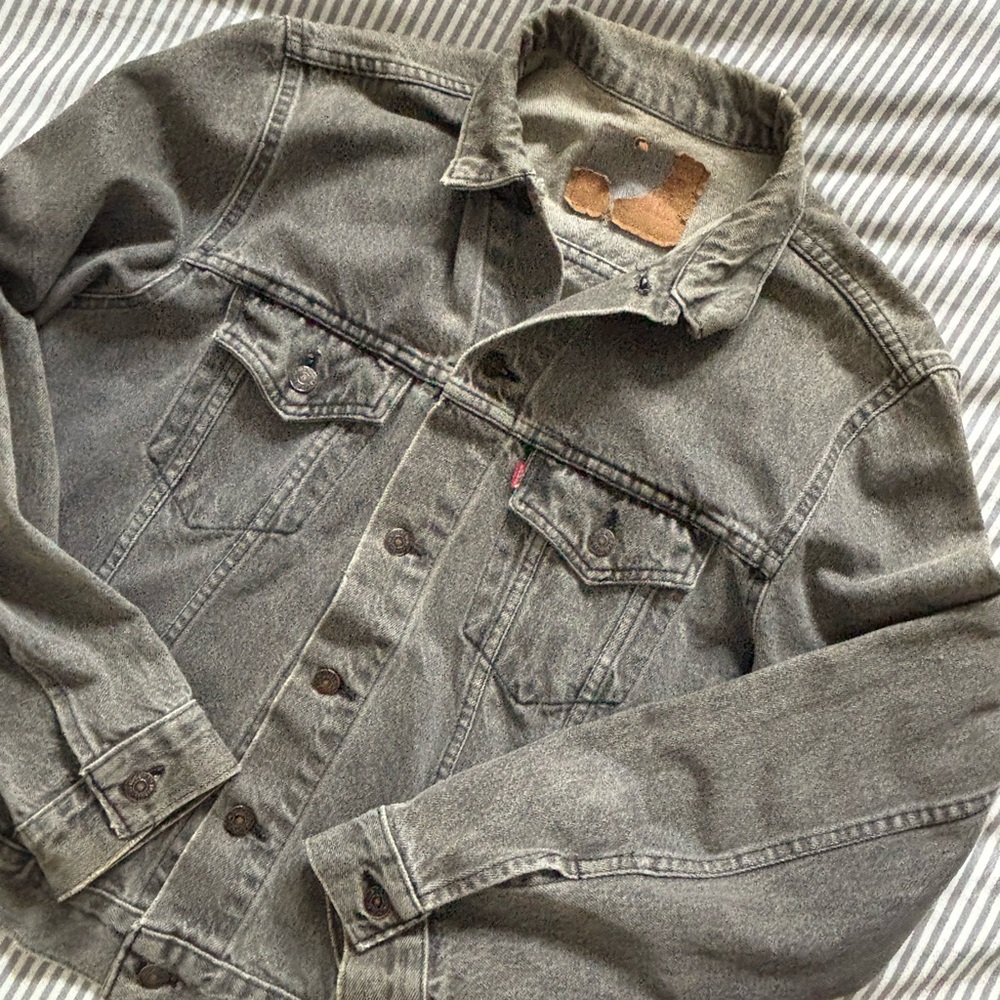 Vintage Levi's Gray Jean Jacket